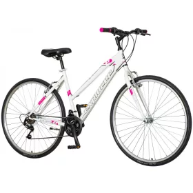 Explorer Elite Lady női crosstrekking kerékpár Fehér