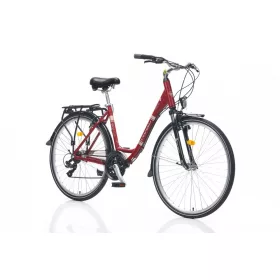   Corelli Mocha 1.0 28 könnyűvázas női trekking kerékpár 48 cm Bordó