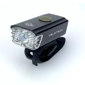 Velotech első lámpa alu mini akkumlátoros