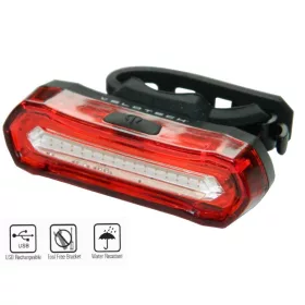 HÁTSÓ LÁMPA VELOTECH 16CHIPLED AKKUMLÁTOROS