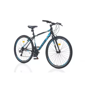   Corelli Trivor 1 könnyűvázas férfi crosstrekking kerékpár 18" Fekete-Kék