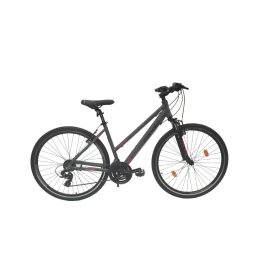   Corelli Riviera 1.0 könnyűvázas női crosstrekking kerékpár 18" Grafit-Pink