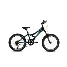   Capriolo diavolo 200 fs 20" teleszkópos fiú kerékpár fekete