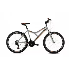   Capriolo diavolo 600 26" férfi mtb kerékpár 19" grafit-zöld-narancs 2020