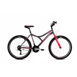   Capriolo Diavolo 600 26" női MTB kerékpár 17" Grafit-Rózsaszín 2020