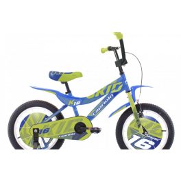 Capriolo Kid 16" gyerek kerékpár Kék-Zöld