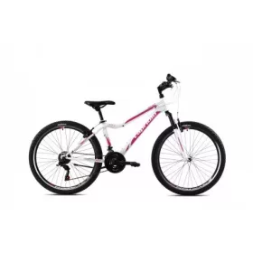   Capriolo diavolo 600 dx fs 26" női mtb kerékpár 17" fehér-rózsaszín 2021