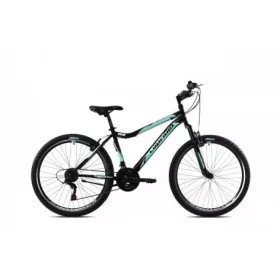   Capriolo diavolo 600 dx fs 26" férfi mtb kerékpár 17" fekete-kék 2021