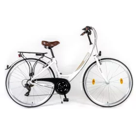   Csepel budapest 28” 7sp ALUMINIUM női városi kerékpár fehér