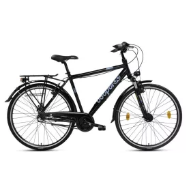   CSEPEL SPRING 100 FFI 28/21" N3 TREKKING / VÁROSI KERÉKPÁR FEKETE