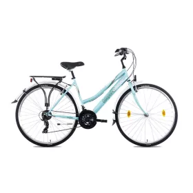   Csepel landrider női trekking kerékpár 21sp türkiz 17"