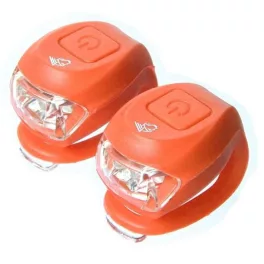 Villogó Velotech 2LED PIROS