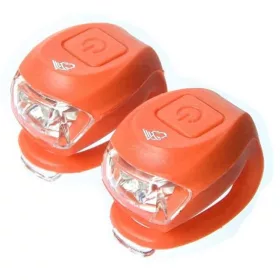 Villogó Velotech 2LED PIROS
