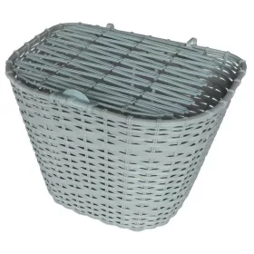 Kosár első szürke műanyag