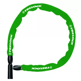 Trelock BC 115 kulcsos láncos zár [zöld, 60 cm]
