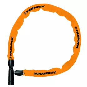 Trelock BC 115 kulcsos láncos zár [narancs, 60 cm]