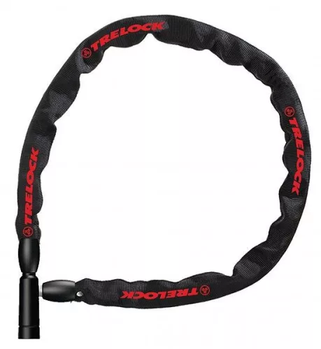 Trelock BC 115 kulcsos láncos zár [narancs, 60 cm]