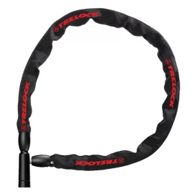 Trelock BC 115 kulcsos láncos zár [fekete, 60 cm]