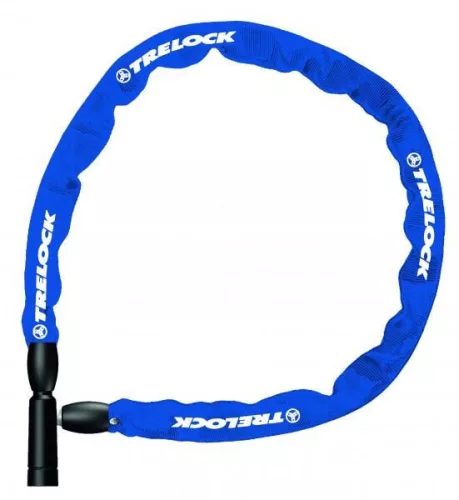 Trelock BC 115 kulcsos láncos zár [fehér, 60 cm]