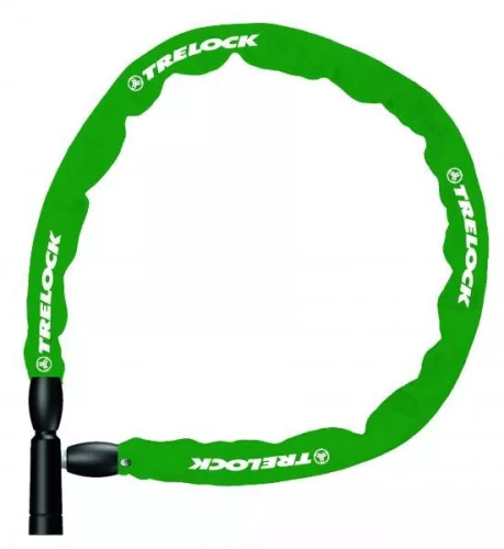 Trelock BC 115 kulcsos láncos zár [fehér, 60 cm]