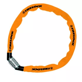   Trelock BC 115 Code számzáras láncos zár [narancs, 110 cm]