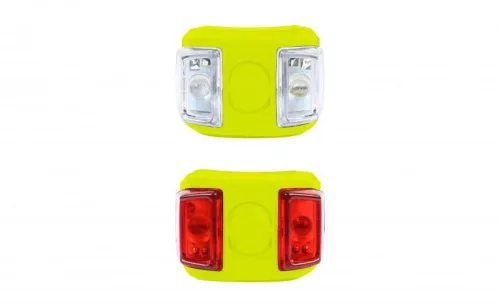 Rock Machine S.Light 05 elemes első+hátsó lámpa [fekete]