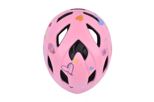 Safety Labs Fiona Light gyermek kerékpáros sisak [rózsaszín hercegnős, 48-53 cm (S)]