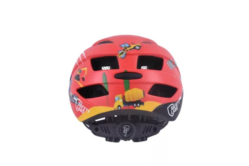 Safety Labs Reno Light gyermek kerékpáros sisak [piros, 48-53 cm (S)]