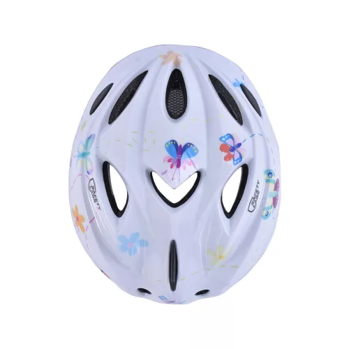 Safety Labs Jasmine gyermek kerékpáros sisak [fehér, 48-56 cm (S)]