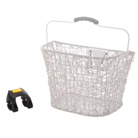   Acor ABK-21304 műanyagfonatos előre szerelhető kosár [fehér]