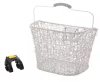 Acor ABK-21304 műanyagfonatos előre szerelhető kosár [fekete]