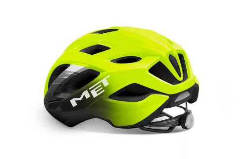 MET Idolo kerékpáros sisak [fényes fluo sárga-fekete, 60-64 cm (XL)]