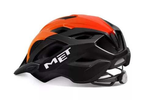 MET Crossover kerékpáros sisak [matt kék-fekete, 52-59 cm (M)]