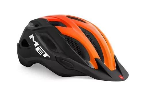 MET Crossover kerékpáros sisak [matt fekete, 52-59 cm (M)]