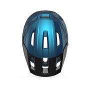   Bluegrass Rogue kerékpáros sisak [matt fekete-metál pávakék, 52-56 cm (S)]