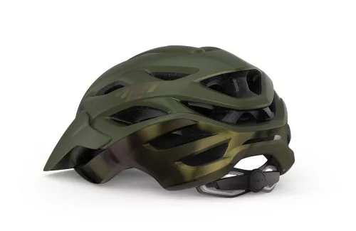 MET Veleno kerékpáros sisak [matt oliva-iridescent, 56-58 cm (M)]
