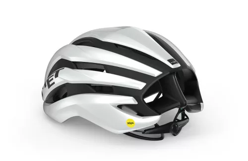 MET Trenta Mips kerékpáros sisak [fényes fehér-fekete, 58-61 cm (L)]