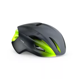   MET Manta Mips kerékpáros sisak [matt szürke-fluo sárga, 52-56 cm (S)]