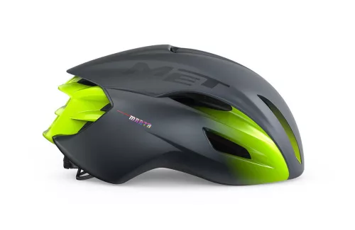 MET Manta Mips kerékpáros sisak [matt szürke-fluo sárga, 52-56 cm (S)]