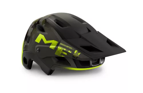 MET Parachute MCR MIPS fullface kerékpáros sisak [camo zöld-lime, 56-58 cm (M)]