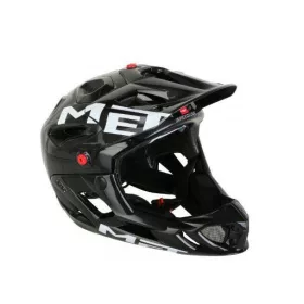   MET Parachute fullface kerékpáros sisak [fényes fekete-antracit, 54-48 cm (M)]