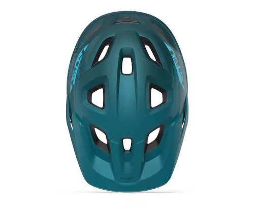 MET Echo kerékpáros sisak [olajkék, 60-64 cm (L/XL)]