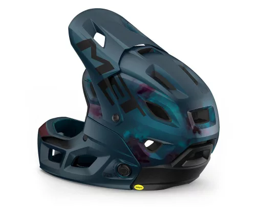 MET Parachute MCR MIPS fullface kerékpáros sisak [matt kék indigó, 58-61 cm (L)]