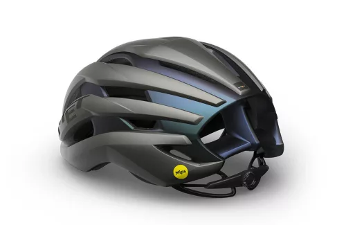 MET Trenta Mips kerékpáros sisak [matt szürke-iridescent, 56-58 cm (M)]