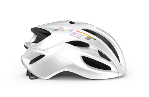 MET Rivale Mips kerékpáros sisak [fehér-holografikus, 58-61 cm (L)]