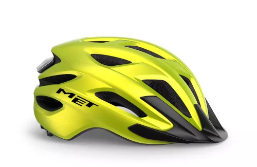 MET Crossover New kerékpáros sisak [matt metál lime, 52-59 cm (Uni)]