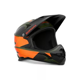   Bluegrass Intox fullface kerékpáros sisak [matt zöld-narancs, 52-54 cm (XS)]