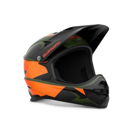  Bluegrass Intox fullface kerékpáros sisak [matt zöld-narancs, 54-56 cm (S)]