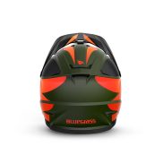   Bluegrass Intox fullface kerékpáros sisak [matt zöld-narancs, 54-56 cm (S)]