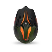   Bluegrass Intox fullface kerékpáros sisak [matt zöld-narancs, 54-56 cm (S)]